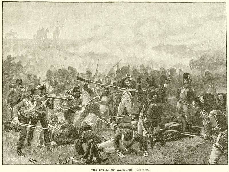 Slaget ved Waterloo af English School