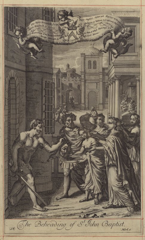 Halshugningen af Johannes Baptist af English School