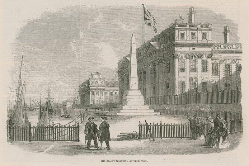 Bellot Memorial i Greenwich, London af English School