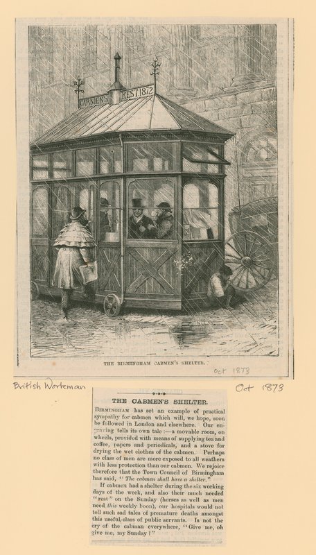 Birmingham Cabmens Shelter af English School