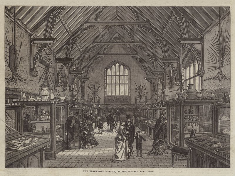 Blackmore Museum, Salisbury (gravering) af English School