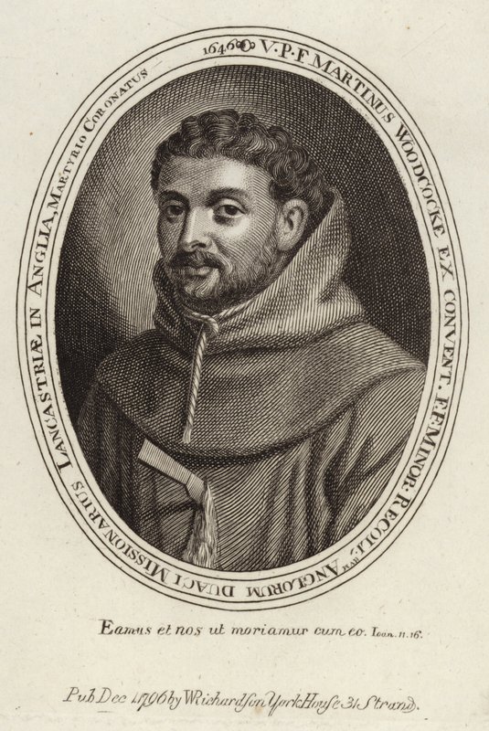 Den salige John Woodcock af English School