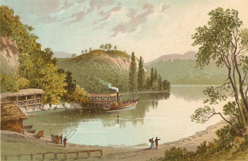 Bådehuset - Loch Katrine af English School