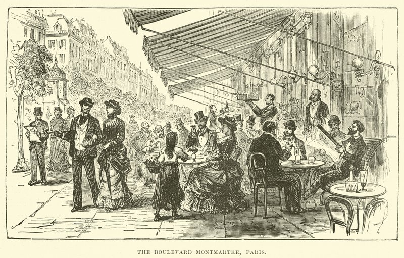 Boulevard Montmartre, Paris af English School