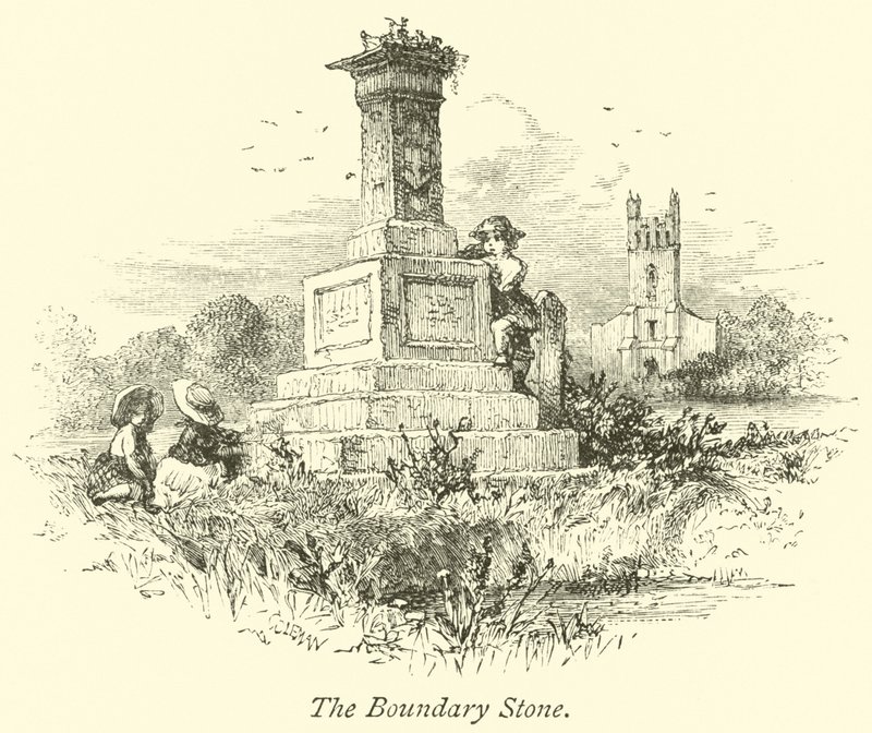 The Boundary Stone  af English School