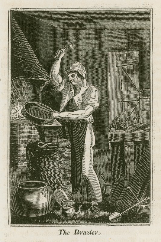 The Brazier (gravering) af English School