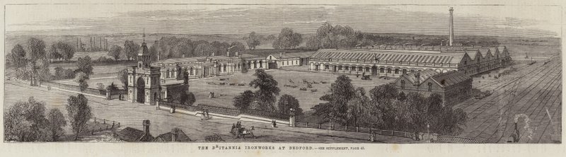 Britannia Jernværk i Bedford af English School