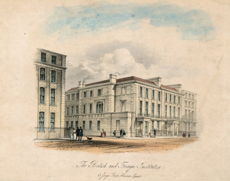 The British and Foreign Institute, 13 George Street, Hanover Square af English School