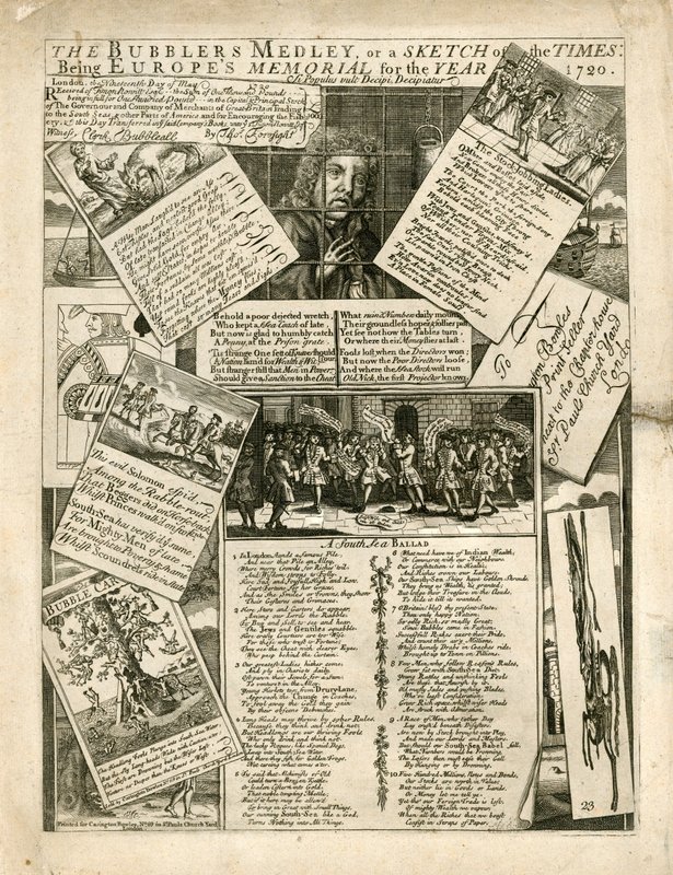 The Bubblers Medley, eller en skitse af tiden, der er Europas mindesmærke for året 1720 af English School