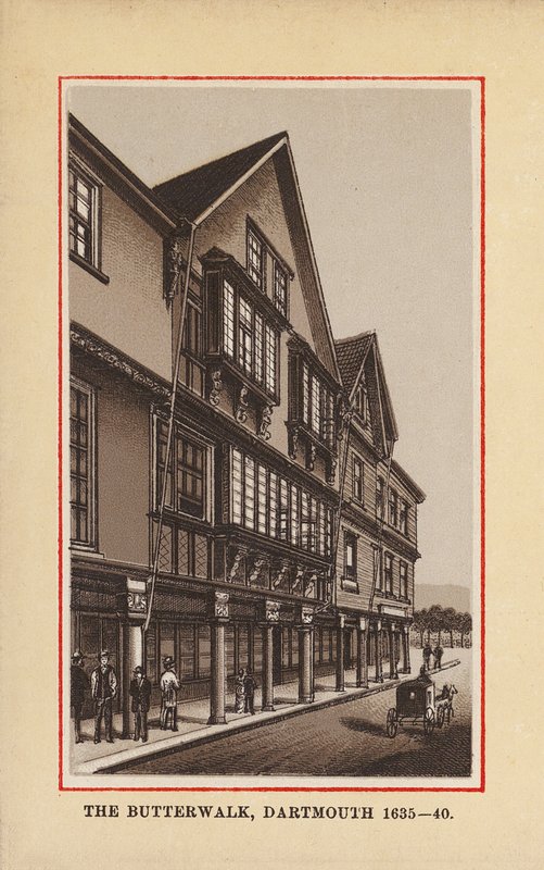 The Butterwalk, Dartmouth af English School