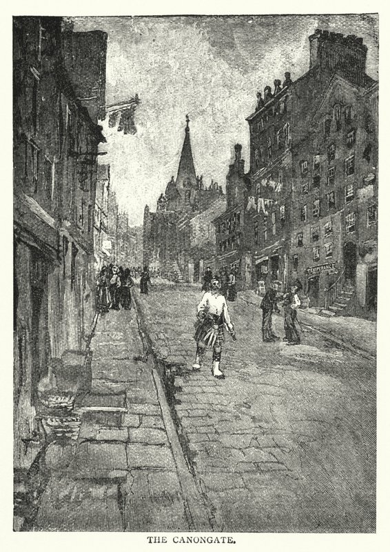 The Canongate (gravering) af English School