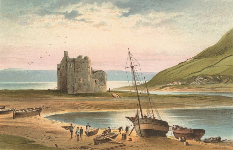Slottet, Loch Ranza af English School