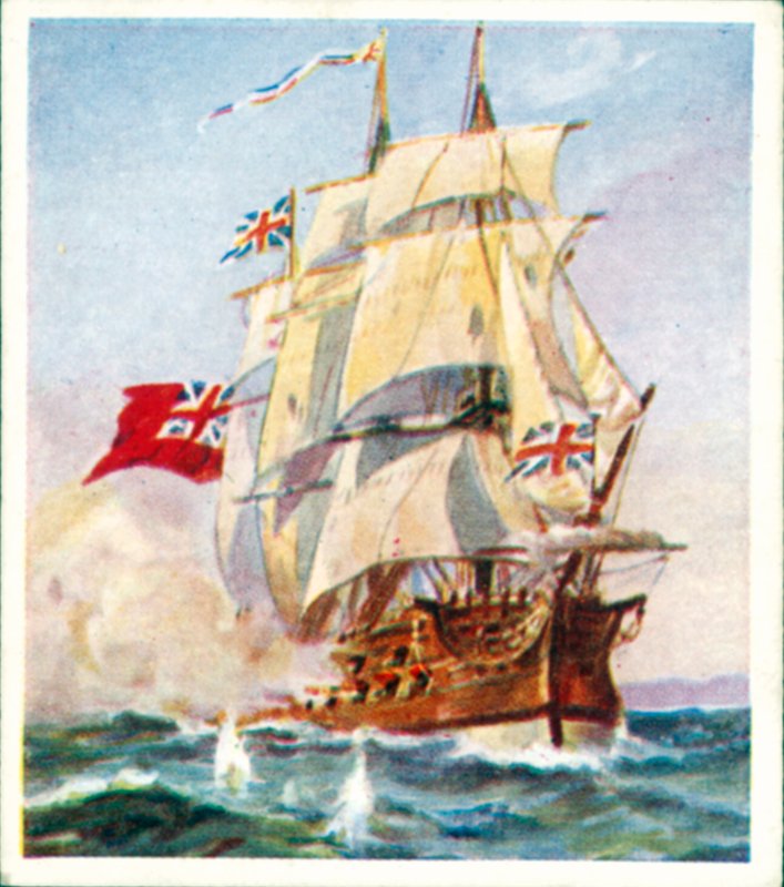 "Centurion" (farvelitografi) af English School