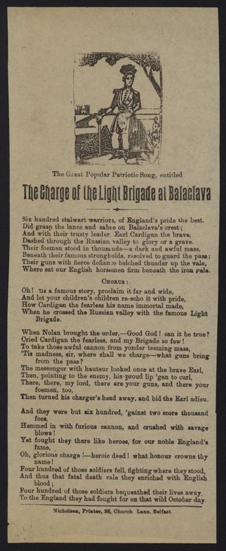 Angrebet af den lette brigade ved Balaclava af English School