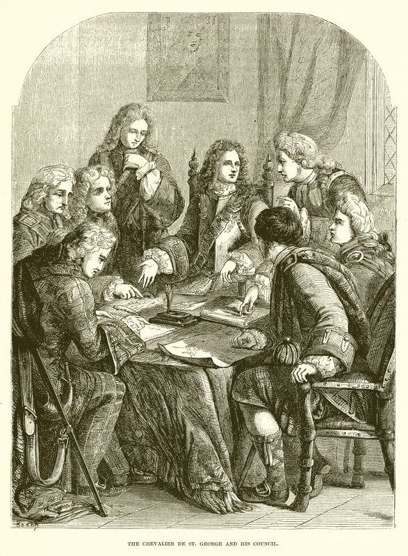 Chevalier de St. George og hans råd af English School