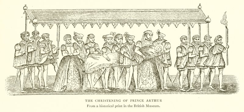 Prins Arthurs dåb af English School
