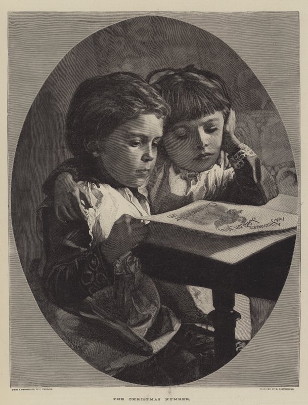 Julenummeret (gravering) af English School