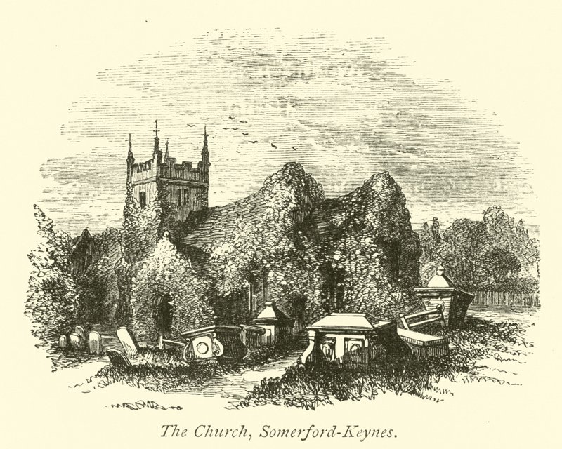 Kirken, Somerford-Keynes af English School