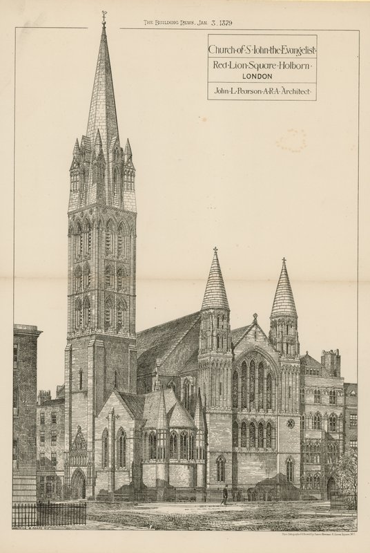 Johannes evangelistens kirke af English School