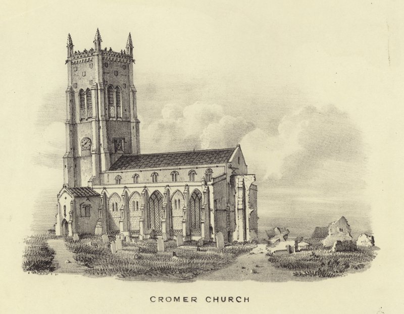 Kirken St Peter og St Paul i Cromer af English School
