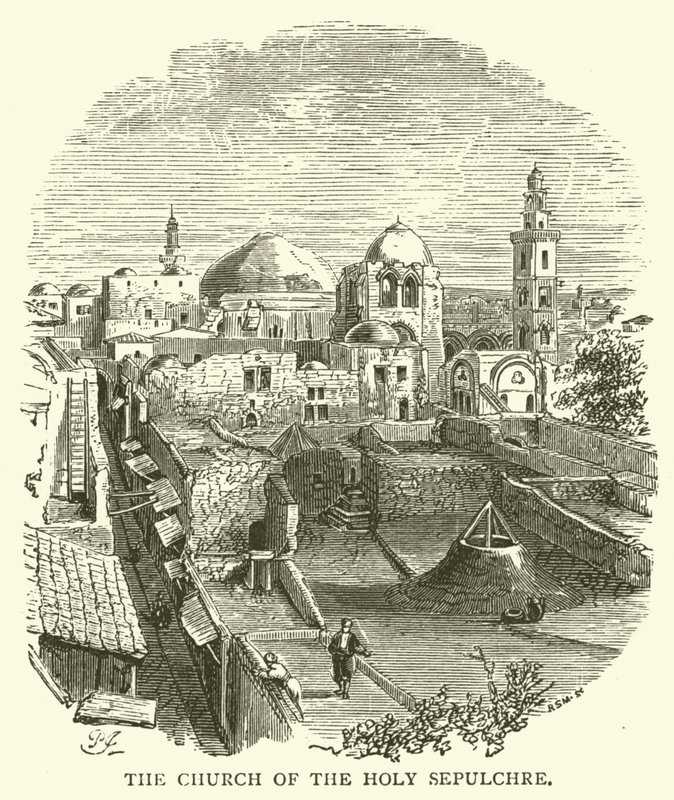 Gravkirken (gravering) af English School