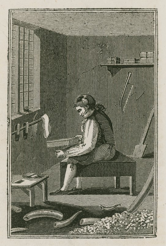 Kammageren (gravering) af English School