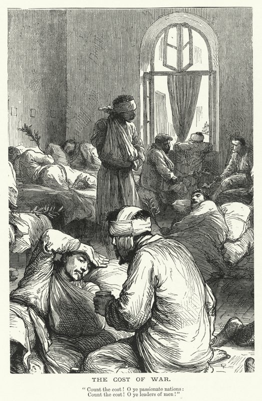 The Cost of War (gravering) af English School