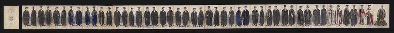 Kostumerne for medlemmerne af University of Cambridge (fuldt panorama) af English School