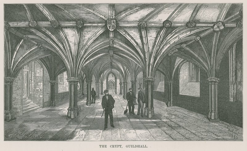 The Crypt, Guildhall, London af English School