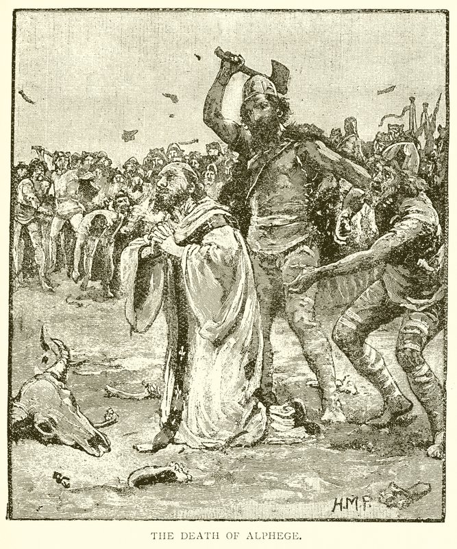 Alpheges død af English School