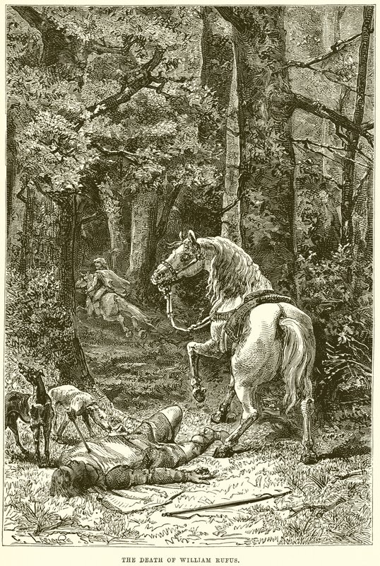 William Rufus død af English School