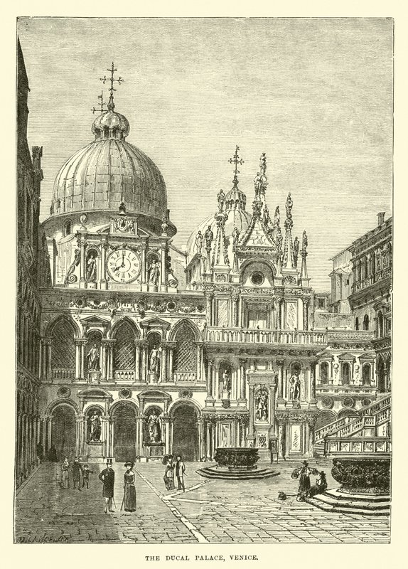 Hertugpaladset, Venedig af English School
