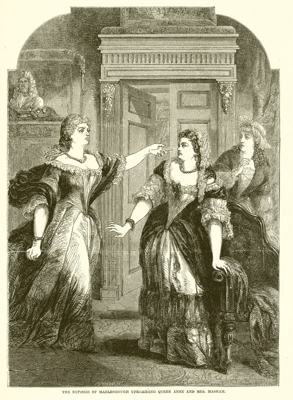 Hertuginden af Marlborough bebrejdede dronning Anne og fru Masham af English School