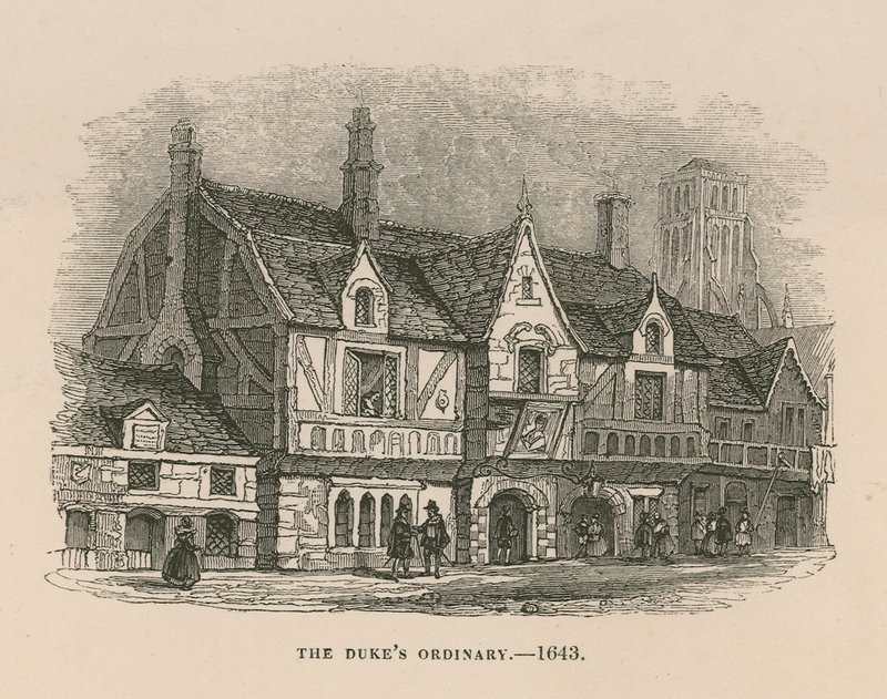 The Dukes Ordinary, 1643 af English School