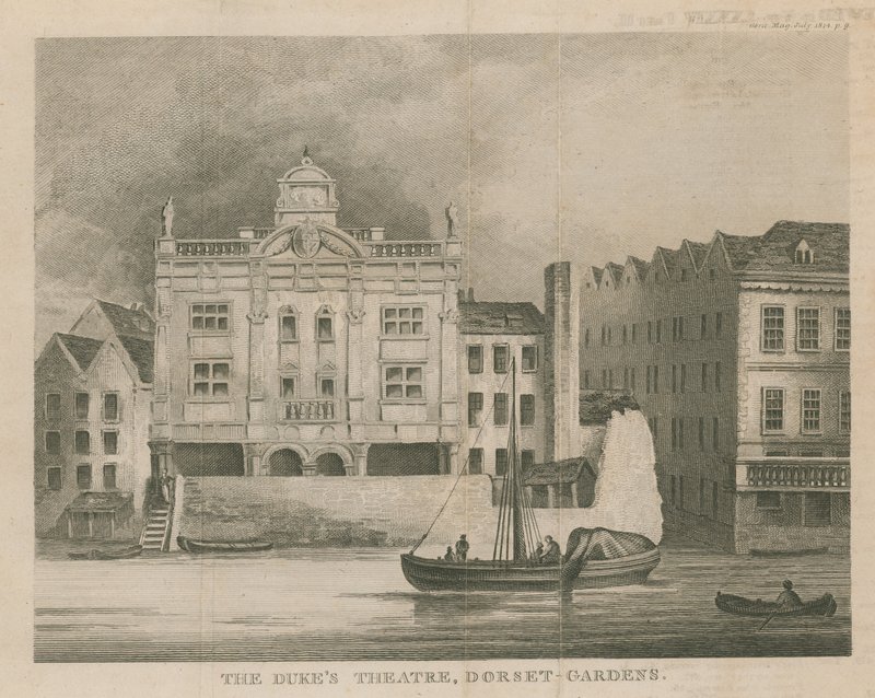 Dukes Theatre, Dorset Gardens, London af English School