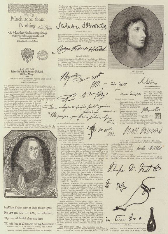 Dyce og Forster-samlingerne (gravering) af English School