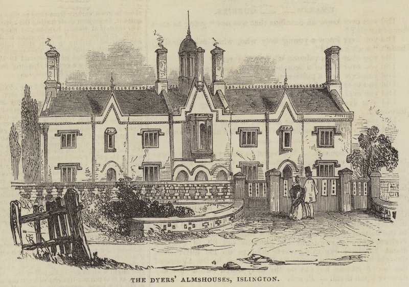 The Dyers" Almshouses, Islington af English School