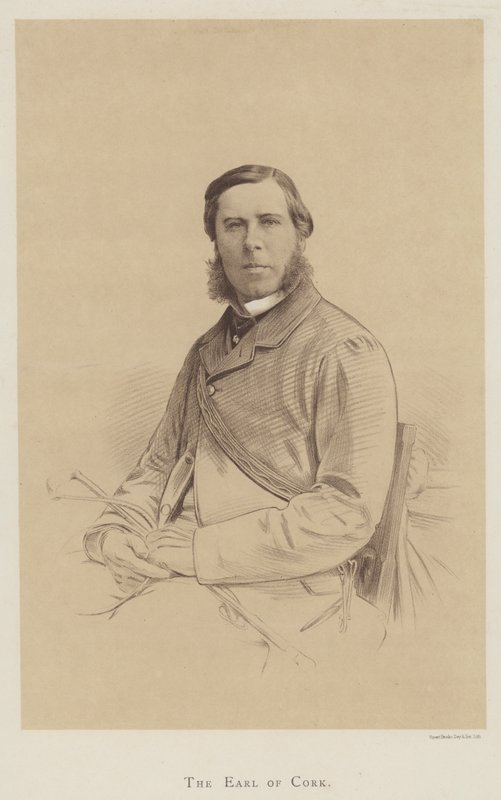 Jarlen af Cork (litho) af English School
