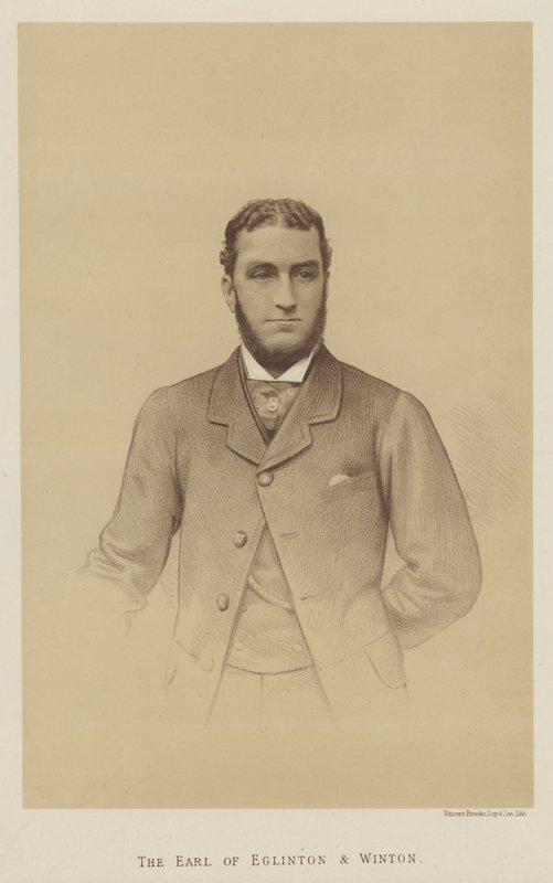 Jarlen af Eglinton og Winton (litho) af English School