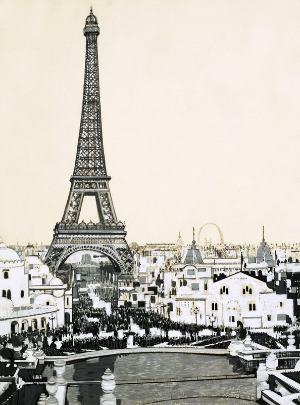 Eiffeltårnet dominerer Paris