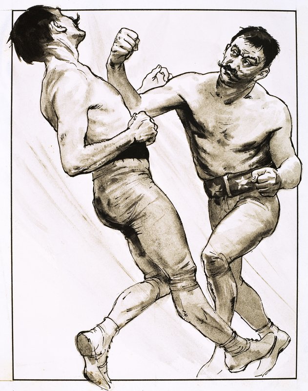 The End of an Era, King of the Bare-Knuckle Boxers, 1973 af English School