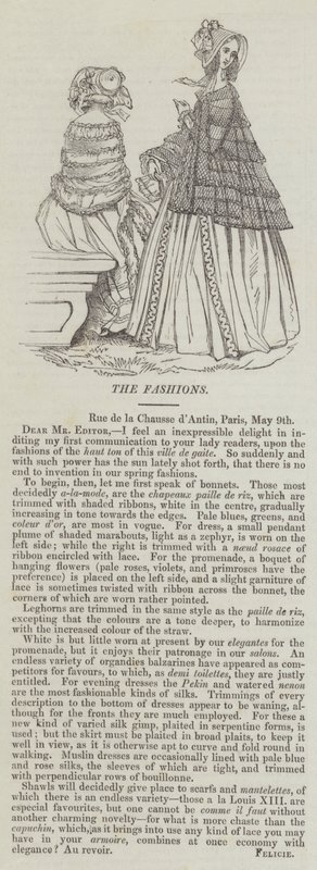 The Fashions (gravering) af English School