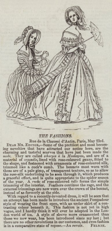 The Fashions (gravering) af English School