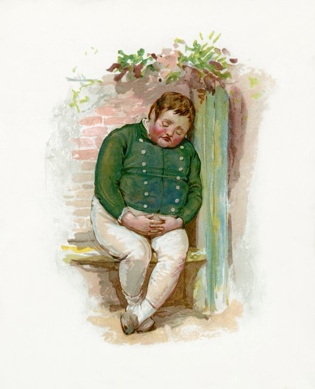 The Fat Boy, Pickwick Papers af English School