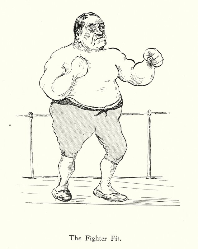 The Fighter Fit; Ofte er det den bitre del (litho) af English School