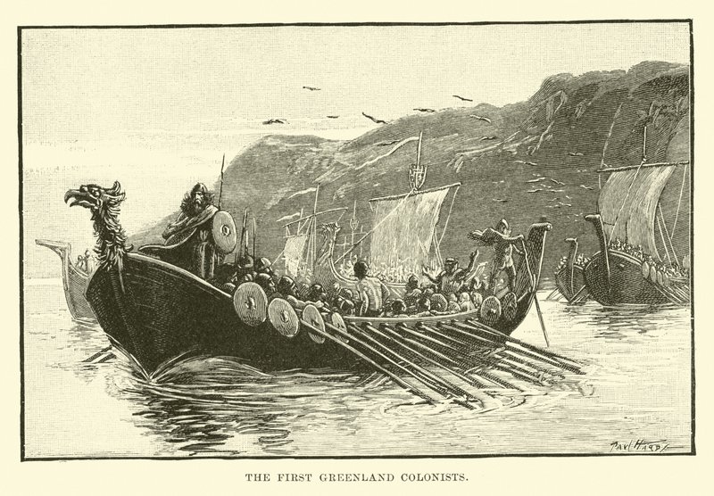 De første Grønlandskolonister af English School