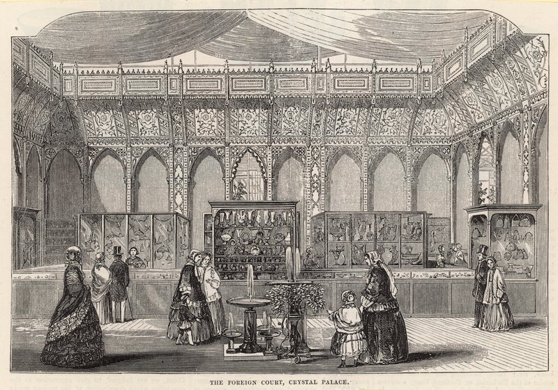 Foreign Court, Crystal Palace af English School