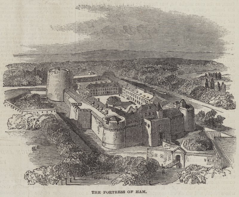 Ham-fæstningen (gravering) af English School