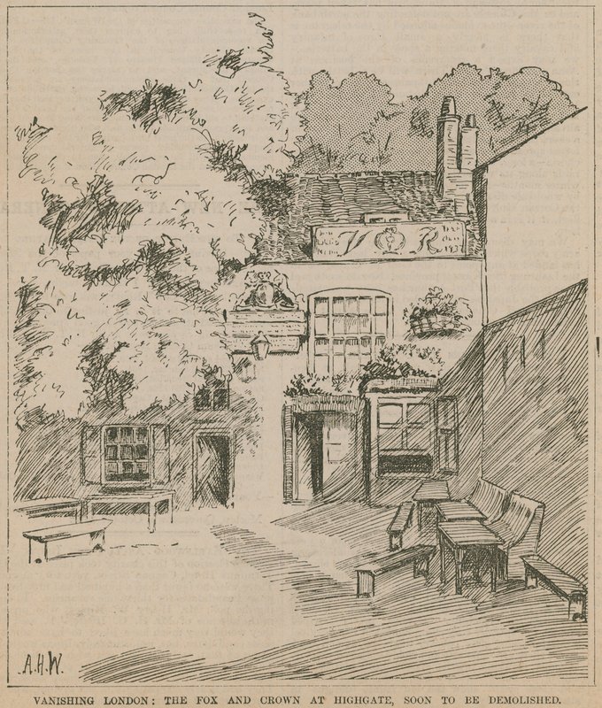 The Fox and Crown, Highgate, London af English School