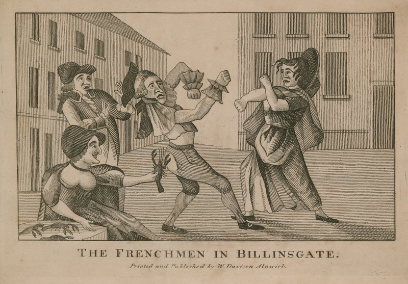 Franskmændene i Billingsgate af English School